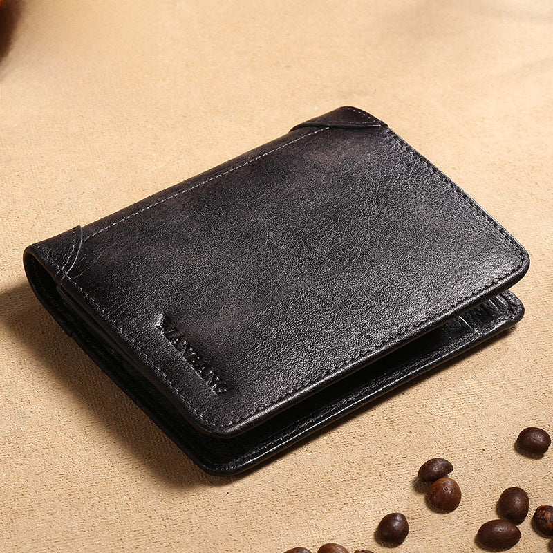Executive RFID Leather Wallet — Men's Edition | Vittorio&Co.