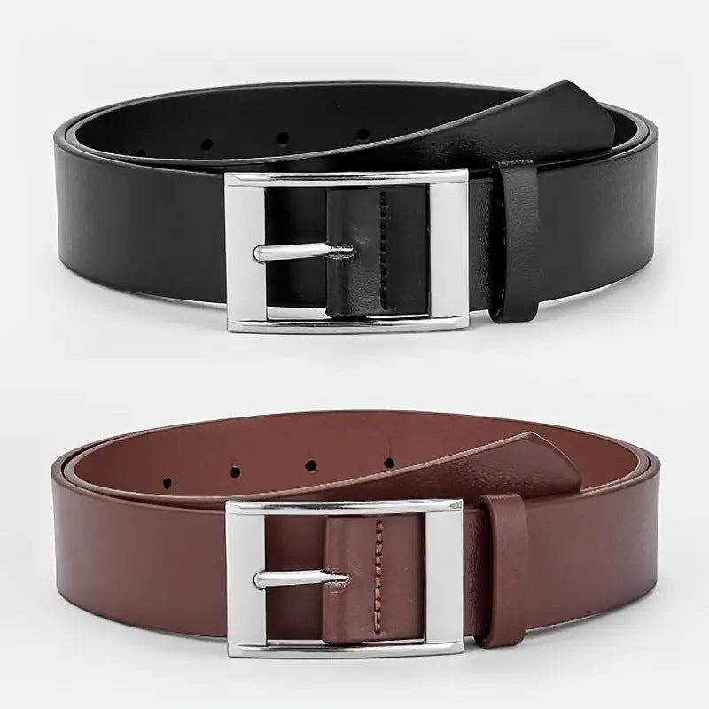Classic Microfiber Pin Buckle Belt | Vittorio&Co.