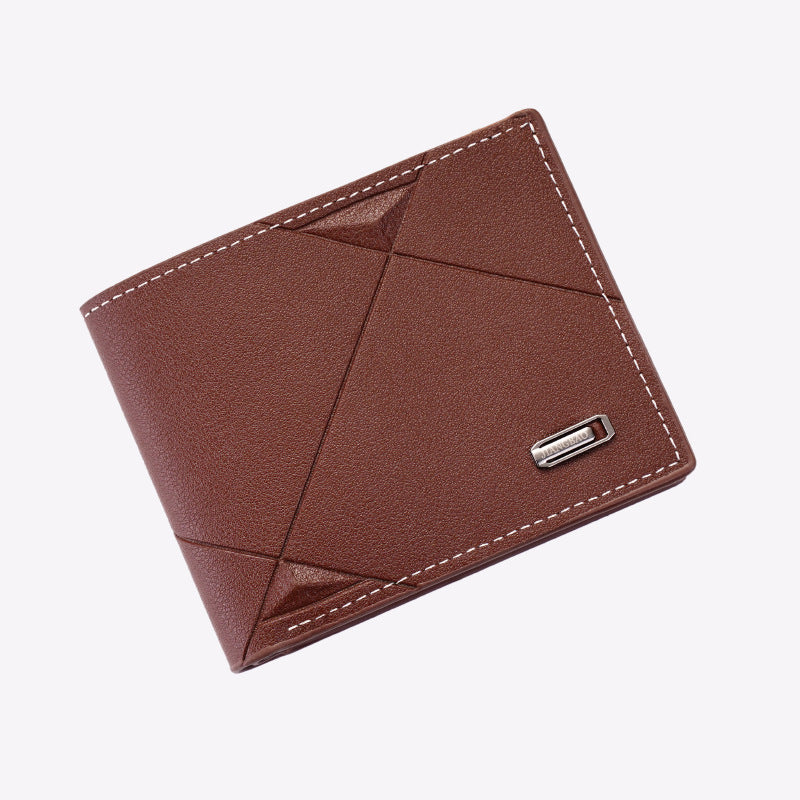 Crossline Trifold Leather Wallet | Vittorio&Co.
