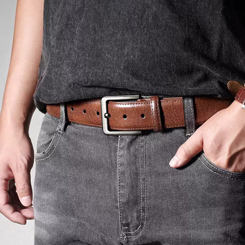 Vintage Style Leather Belt | Vittorio&Co.