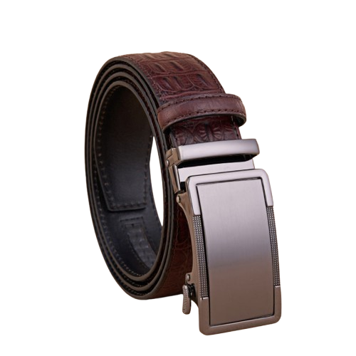 Automatic Buckle Genuine Leather Belt | Vittorio&Co.