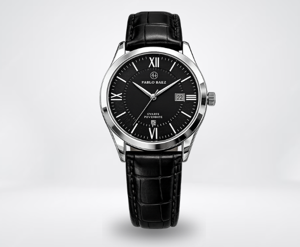 Classic Brown Strap Quartz Watch | Vittorio&Co.