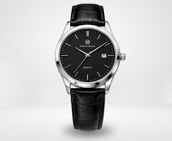 Classic Brown Strap Quartz Watch | Vittorio&Co.