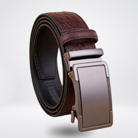 Automatic Buckle Genuine Leather Belt | Vittorio&Co.