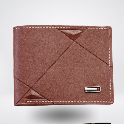 Crossline Trifold Leather Wallet | Vittorio&Co.