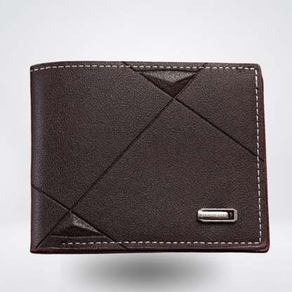 Crossline Trifold Leather Wallet | Vittorio&Co.